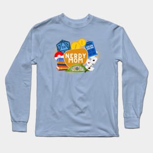 Nerdy Mom Design Long Sleeve T-Shirt